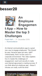 Mobile Screenshot of besser20.de